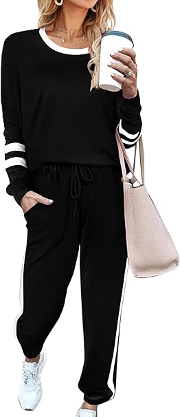 Aloodor Sweatsuit for Women 2 Piece Outfits for...