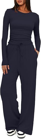 Darong Women's 2 Piece Sets Fall Outfits Long...