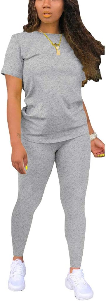 Nimsruc Biker Short Sets Women 2 Piece Outfits...