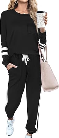 RUBZOOF Lounge Sets for Women 2 Piece Casual...
