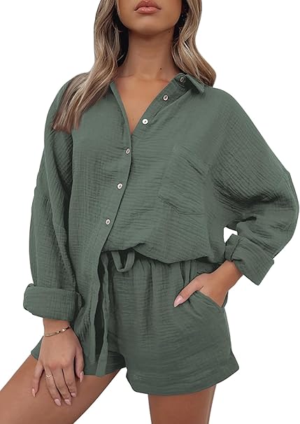 AUTOMET 2 Piece Sets For Women Lounge Wear...