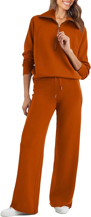 Glamaker Womens 2 Piece Outfits Sweatsuit Set Oversized...