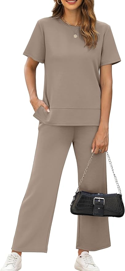 XIEERDUO Women's 2 Piece Lounge Set Fashion Travel...