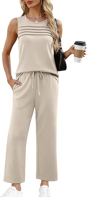 WIHOLL Two Piece Sets for Women Summer Outfits...