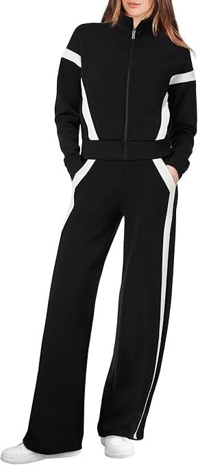 XIEERDUO Lounge Sets for Women 2025 Sweatsuit 2...