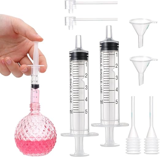 Perfume Refill Kit - 8pc Plastic Clear Perfume...