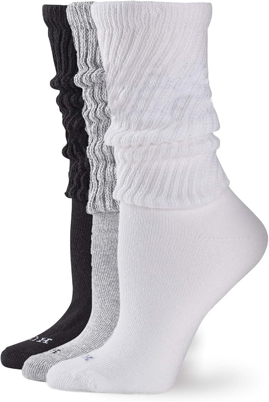 HUE Women's Slouch Sock 3 Pair Pack...