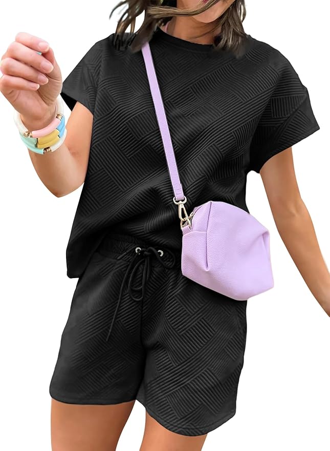 Dokotoo Women's 2 Piece Outfits Sweatsuit Casual Short...