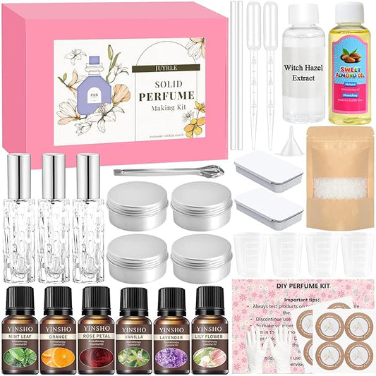 Perfume Making Kit- DIY Solid Perfume Making Kits...